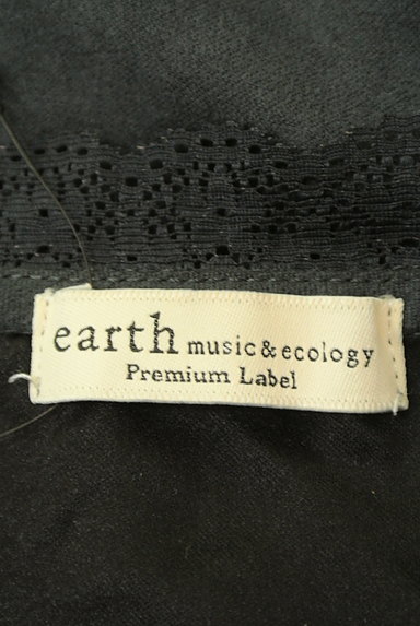 earth music&ecology（アースミュージック＆エコロジー）の古着「ドロップパフ袖レースネックカットソー（カットソー・プルオーバー）」大画像６へ