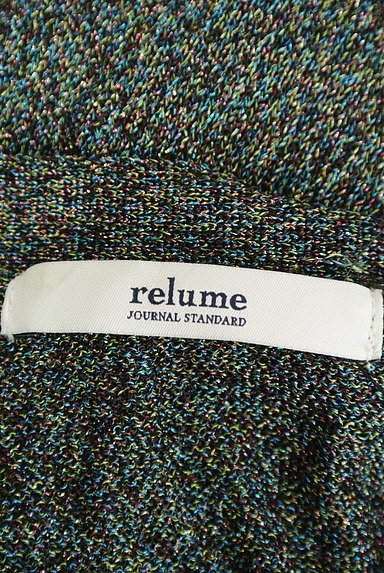 JOURNAL STANDARD relume（ジャーナルスタンダード レリューム）の古着「Vネックラメミックス糸カーディガン（カーディガン・ボレロ）」大画像６へ