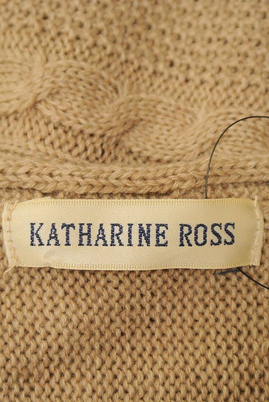 KATHARINE ROSS（キャサリンロス）の古着「ケーブルデザイン７分袖ニットワンピ（ワンピース・チュニック）」大画像６へ