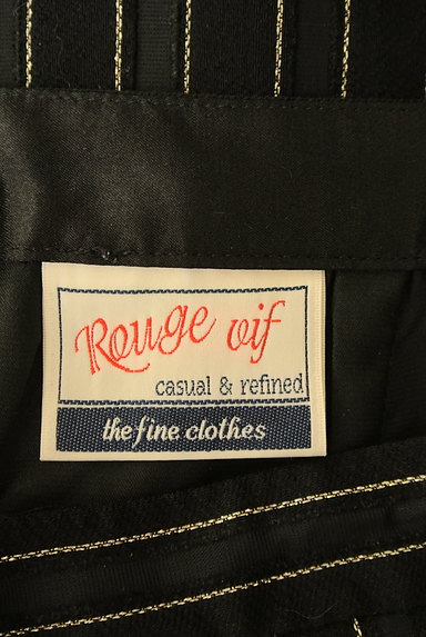 Rouge vif La cle（ルージュヴィフラクレ）の古着「シアー＆ラメストライプタイトスカート（スカート）」大画像６へ
