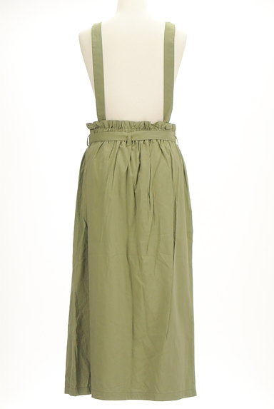 SM2（サマンサモスモス）の古着「ハイウエストタイトサロペットスカート（ロングスカート・マキシスカート）」大画像２へ