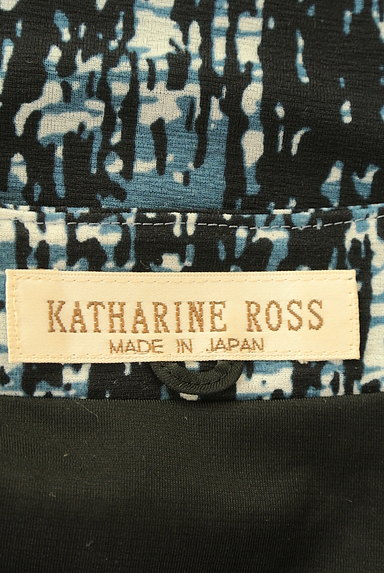 KATHARINE ROSS（キャサリンロス）の古着「カシュクールシフォンワンピース（ワンピース・チュニック）」大画像６へ