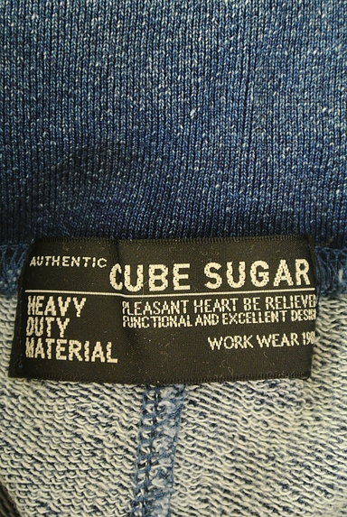 CUBE SUGAR（キューブシュガー）の古着「デニム風スウェットパンツ（パンツ）」大画像６へ