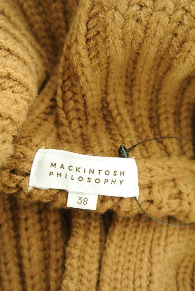 MACKINTOSH PHILOSOPHY（マッキントッシュ フィロソフィー）の古着「タートルネックニットカーディガン（カーディガン・ボレロ）」大画像６へ