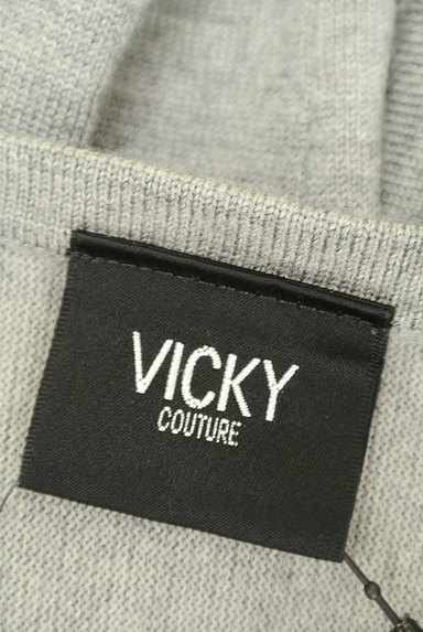 VICKY（ビッキー）の古着「ドルマンボタン袖ニットソー（ニット）」大画像６へ