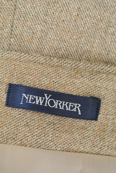 NEW YORKER（ニューヨーカー）の古着「ノンタックミックスウールスカート（スカート）」大画像６へ