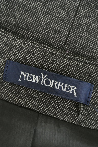 NEW YORKER（ニューヨーカー）の古着「シンプルノーカラージャケット（ジャケット）」大画像６へ