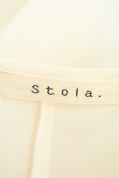 Stola.（ストラ）の古着「ベルト付きシアープルオーバー（カットソー・プルオーバー）」大画像６へ