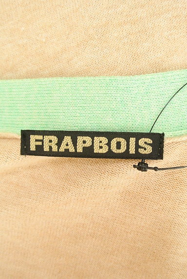 FRAPBOIS（フラボア）の古着「カラフルアクセントVネックカーディガン（カーディガン）」大画像６へ