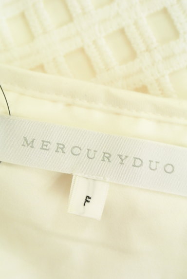 MERCURYDUO（マーキュリーデュオ）の古着「花刺繍Iラインワンピース（キャミワンピース）」大画像６へ