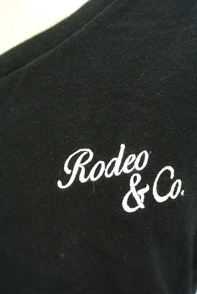 RODEO CROWNS（ロデオクラウン）の古着「Vネック刺繍ロゴカットソー（Ｔシャツ）」大画像４へ