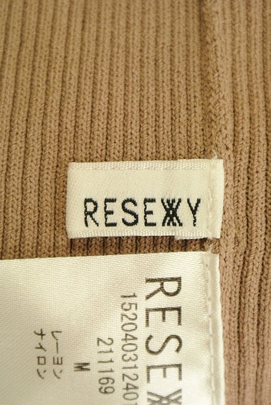 RESEXXY（リゼクシー）の古着「スリットリブニットワンピース（ワンピース・チュニック）」大画像６へ