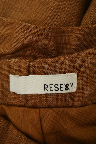 RESEXXY（リゼクシー）の古着「アシメラップ風キュロットパンツ（ショートパンツ・ハーフパンツ）」大画像６へ
