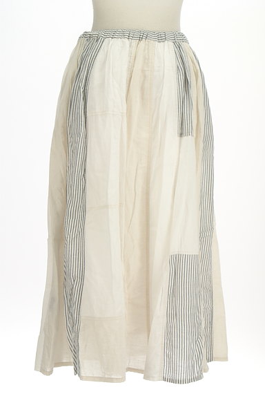 CUBE SUGAR（キューブシュガー）の古着「パッチワークロングスカート（スカート）」大画像２へ