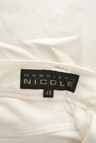 NICOLE（ニコル）の古着「ダメージホワイトデニムパンツ（デニムパンツ）」大画像６へ