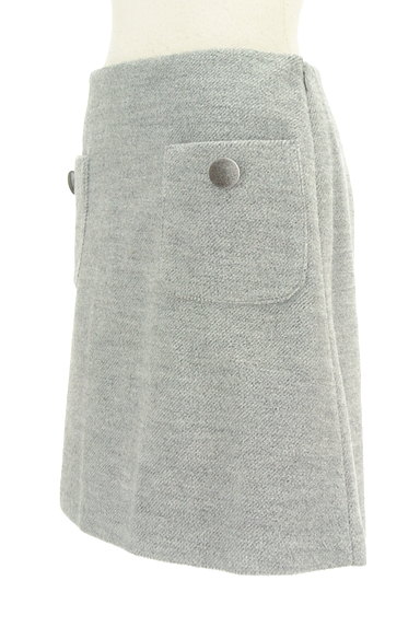 Couture Brooch（クチュールブローチ）の古着「ポケット付きウールフレアスカート（ミニスカート）」大画像３へ