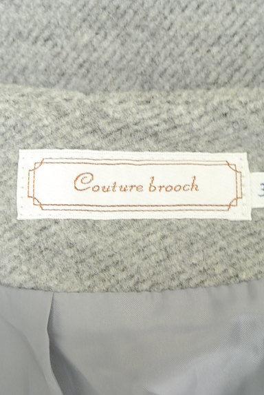 Couture Brooch（クチュールブローチ）の古着「ポケット付きウールフレアスカート（ミニスカート）」大画像６へ