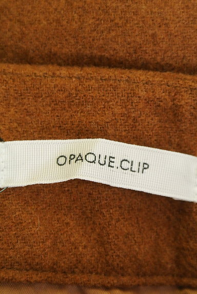 OPAQUE.CLIP（オペークドットクリップ）の古着「タックワイドカラーパンツ（パンツ）」大画像６へ