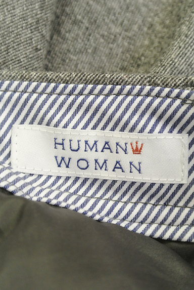 HUMAN WOMAN（ヒューマンウーマン）の古着「ストレートウールパンツ（パンツ）」大画像６へ