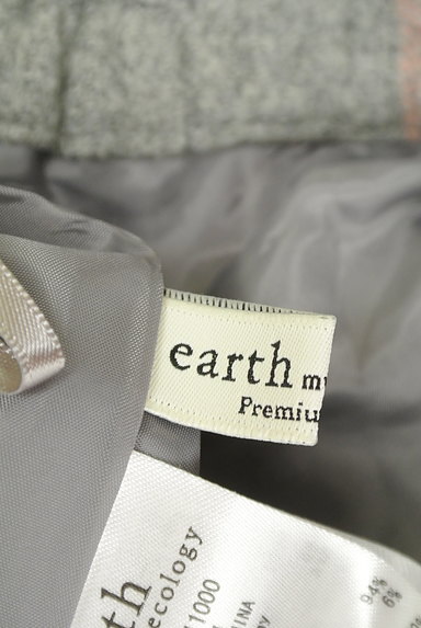 earth music&ecology（アースミュージック＆エコロジー）の古着「チェック柄サーキュラースカート（スカート）」大画像６へ