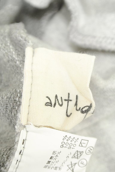 antiqua（アンティカ）の古着「ドット×ストライプ柄膝下丈ワンピ（ワンピース・チュニック）」大画像６へ