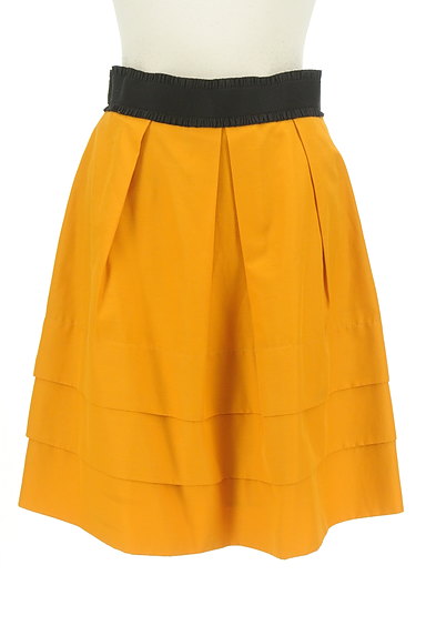 STRAWBERRY-FIELDS（ストロベリーフィールズ）の古着「バイカラーティアードスカート（スカート）」大画像１へ