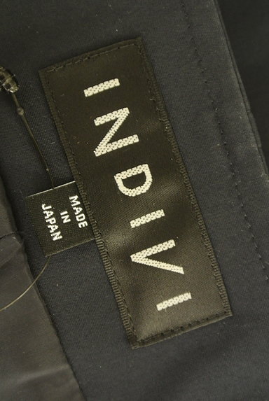 INDIVI（インディヴィ）の古着「ノーカラーペプラムジャケット（ジャケット）」大画像６へ