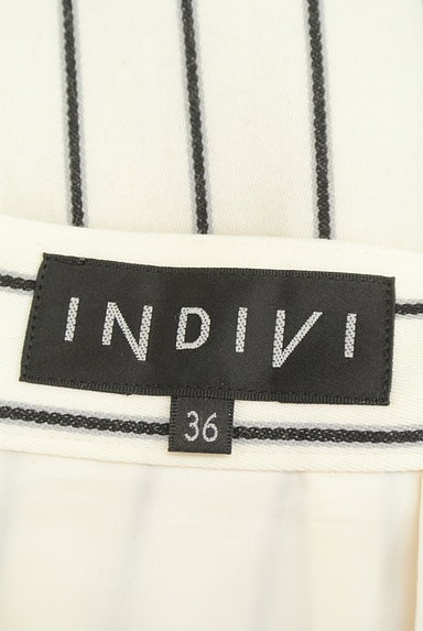 INDIVI（インディヴィ）の古着「ストライプ柄タイトスカート（スカート）」大画像６へ