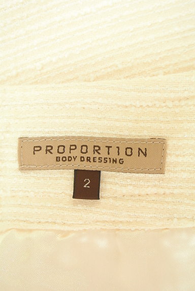 PROPORTION BODY DRESSING（プロポーションボディ ドレッシング）の古着「ラメツイードセミタイトミニスカート（ミニスカート）」大画像６へ