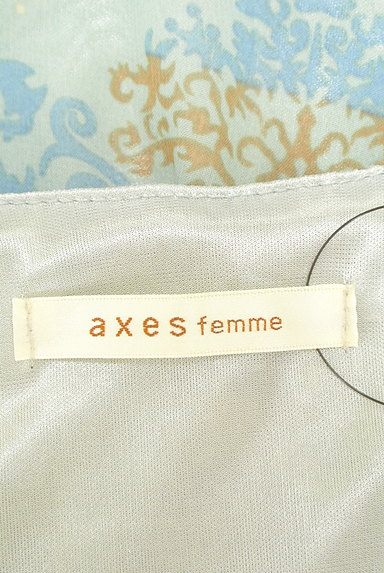 axes femme（アクシーズファム）の古着「オリエンタル総柄レースワンピース（ワンピース・チュニック）」大画像６へ