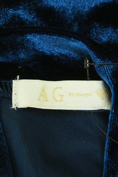 AG by aquagirl（エージーバイアクアガール）の古着「カラーベロアハイネックカットソー（カットソー・プルオーバー）」大画像６へ