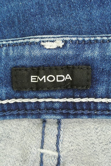 EMODA（エモダ）の古着「ウォッシュスキニーデニムパンツ（デニムパンツ）」大画像６へ