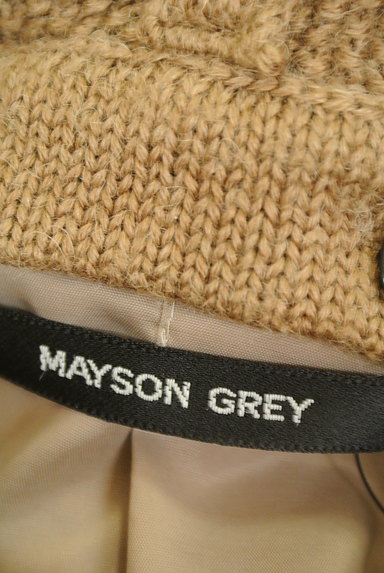 MAYSON GREY（メイソングレイ）の古着「ハイネックフード付きジップカーディガン（カーディガン・ボレロ）」大画像６へ