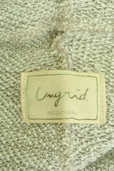 Ungrid（アングリッド）の古着「スエードリボンフード付きコート（カーディガン・ボレロ）」大画像６へ