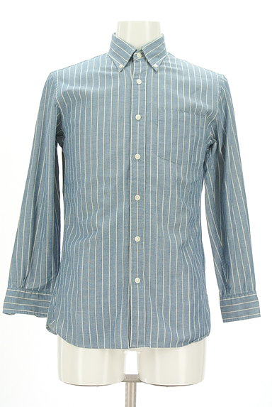 Brooks Brothers（ブルックスブラザーズ）の古着「ストライプ柄ダンガリーシャツ（カジュアルシャツ）」大画像１へ