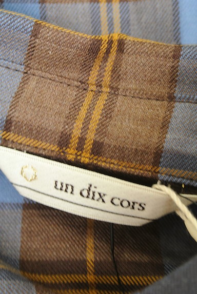 un dix cors（アンディコール）の古着「チェック柄カジュアルシャツ（カジュアルシャツ）」大画像６へ