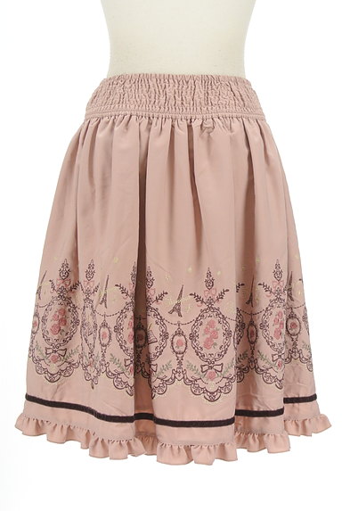 axes femme（アクシーズファム）の古着「ロマンティック刺繍フレアスカート（スカート）」大画像２へ