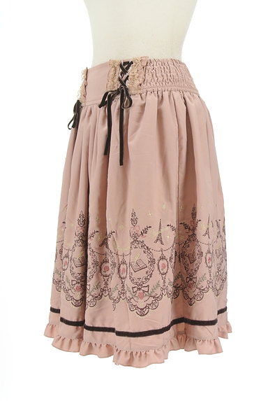 axes femme（アクシーズファム）の古着「ロマンティック刺繍フレアスカート（スカート）」大画像３へ