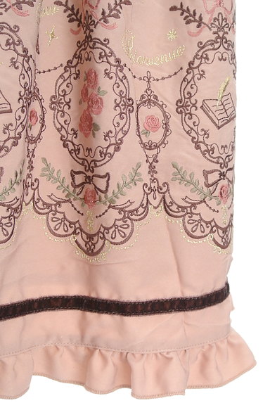 axes femme（アクシーズファム）の古着「ロマンティック刺繍フレアスカート（スカート）」大画像５へ