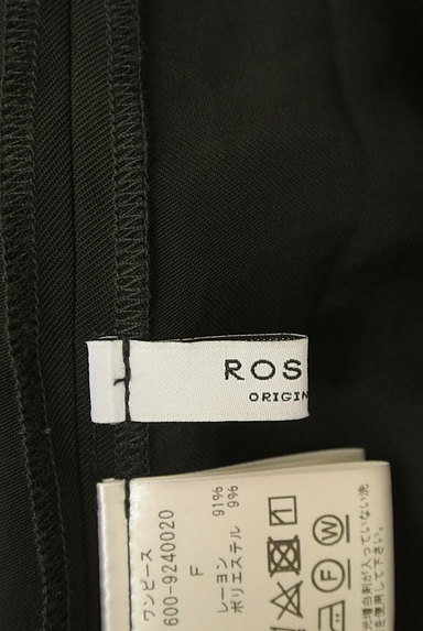 ROSE BUD（ローズバッド）の古着「サイドボタンホルターネックワンピース（キャミワンピース）」大画像６へ
