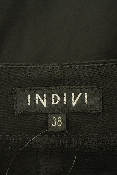 INDIVI（インディヴィ）の古着「ウエストリボンノーカラーコート（コート）」大画像６へ