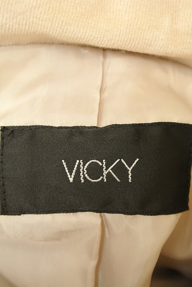 VICKY（ビッキー）の古着「ボリューム襟ショートダウンコート（ダウンジャケット・ダウンコート）」大画像６へ