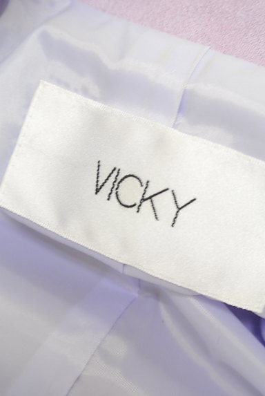 VICKY（ビッキー）の古着「スエードライダースジャケット（ジャケット）」大画像６へ