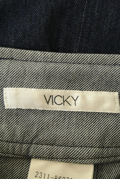 VICKY（ビッキー）の古着「ミモレ丈デニムタイトスカート（スカート）」大画像６へ