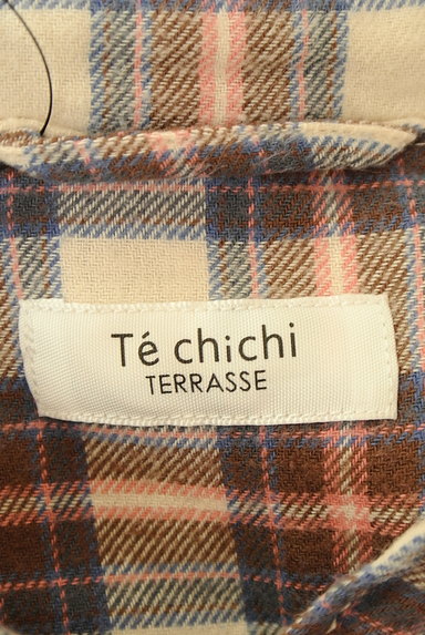 Te chichi（テチチ）の古着「チェック柄フランネルシャツ（カジュアルシャツ）」大画像６へ