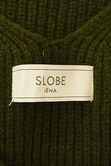 SLOBE IENA（スローブイエナ）の古着「ニットサロペットスカート（オーバーオール・サロペット）」大画像６へ