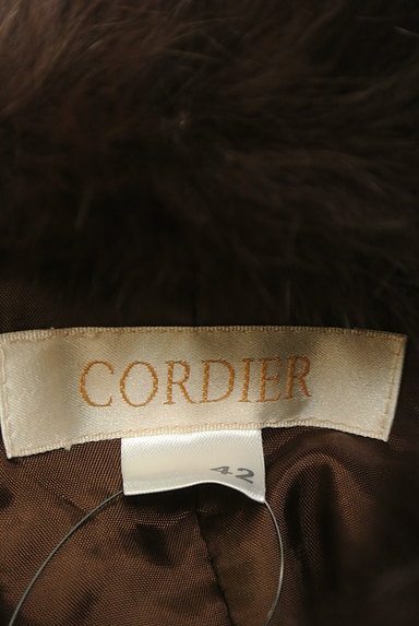 CORDIER（コルディア）の古着「シャイニーファー襟ブルゾン（ブルゾン・スタジャン）」大画像６へ