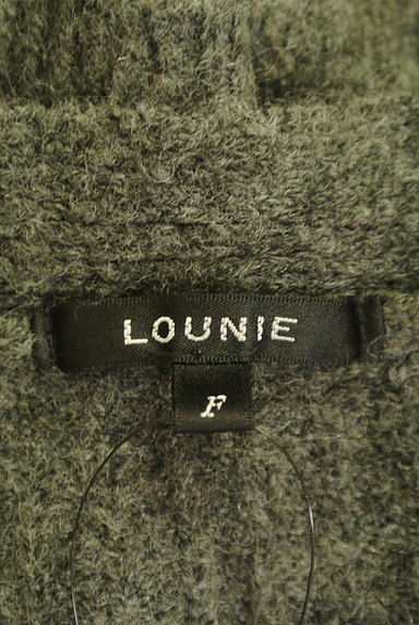 LOUNIE（ルーニィ）の古着「スリットロングニットカーディガン（カーディガン・ボレロ）」大画像６へ