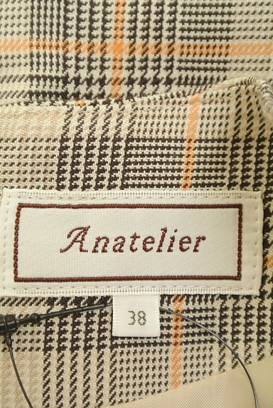 anatelier（アナトリエ）の古着「チェック＆レースフレアワンピース（ワンピース・チュニック）」大画像６へ