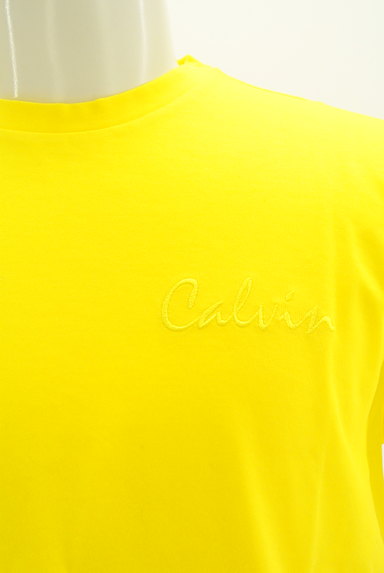 Calvin Klein（カルバンクライン）の古着「ワンポイント刺繍Ｔシャツ（Ｔシャツ）」大画像４へ